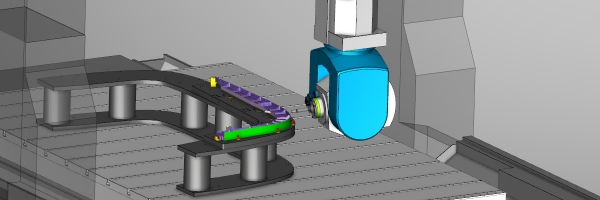 VERICUT provides safe machining of complex aerospace parts